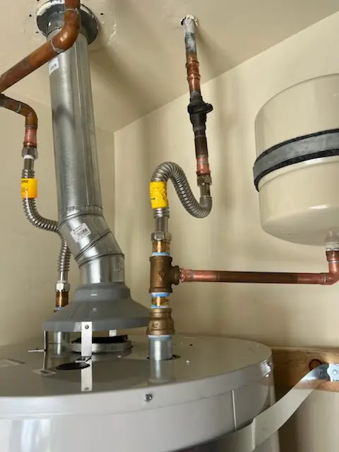 Water heater installation and plumbing repair in Brookdale